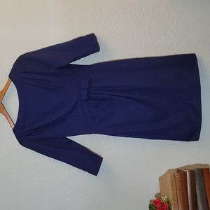 VINTAGE Handmade Dress Bow detail Metal Zipper S